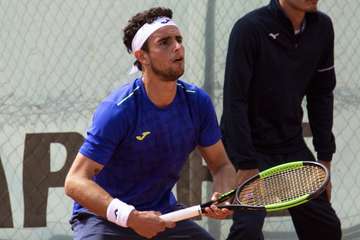 Espectáculo y sorpresas en Telde en la jornada de este martes de la ATP Gran Canaria Challenger/TA.